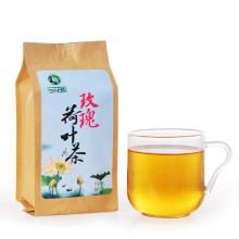 【与花香】玫瑰荷叶茶150gzuimoban最模板测试商品